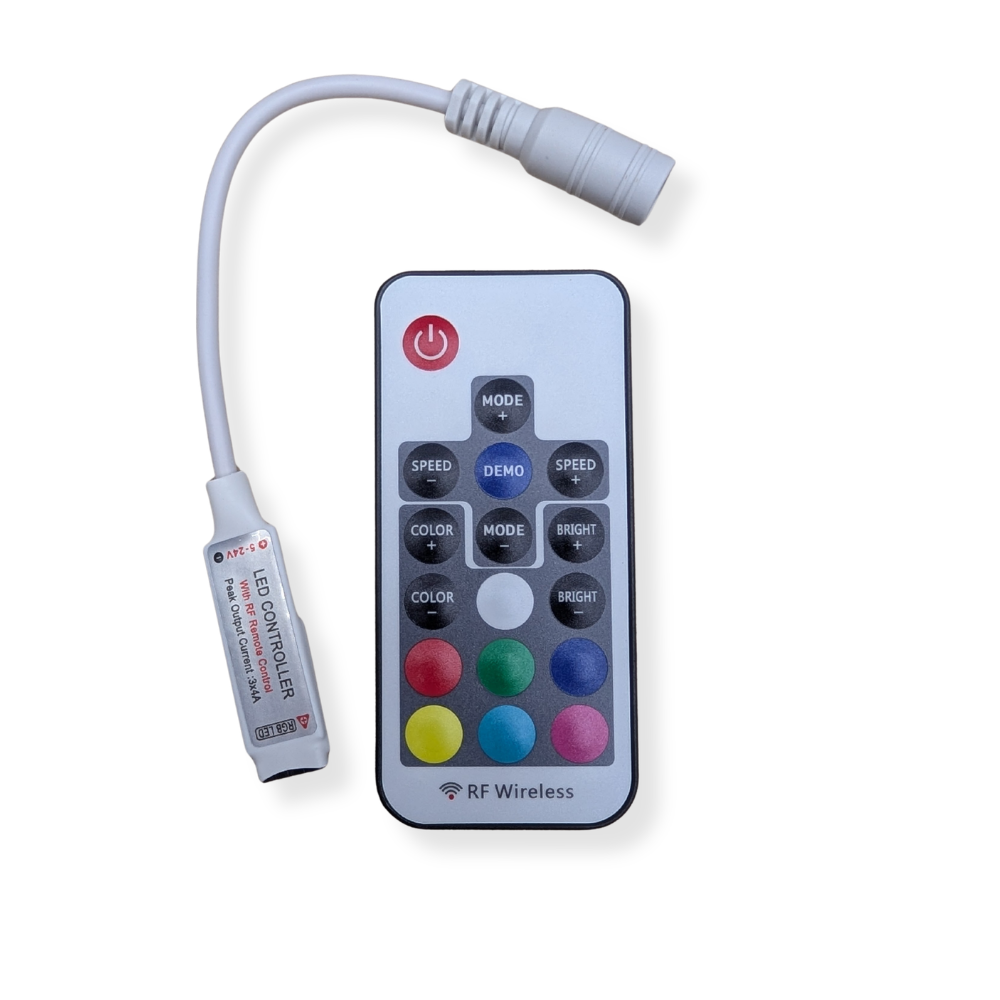 RGB RF Dimmer - Suitable for Interior LED Lights (up to 2A)