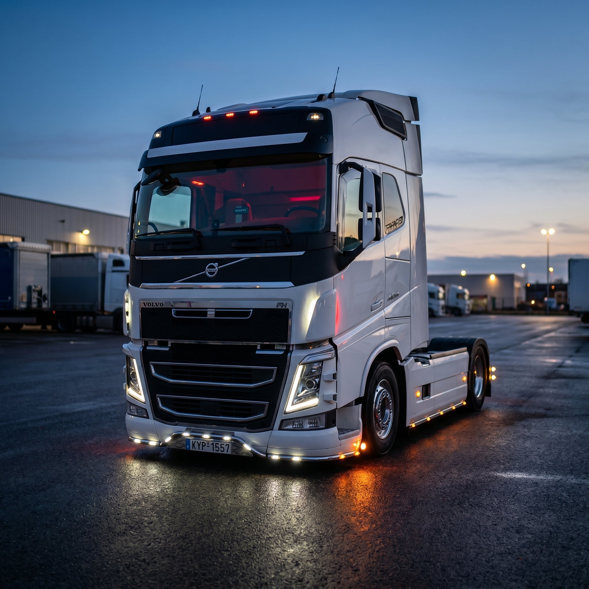 Volvo FH4 DRL Conversion Kit (White) (2012-2015)