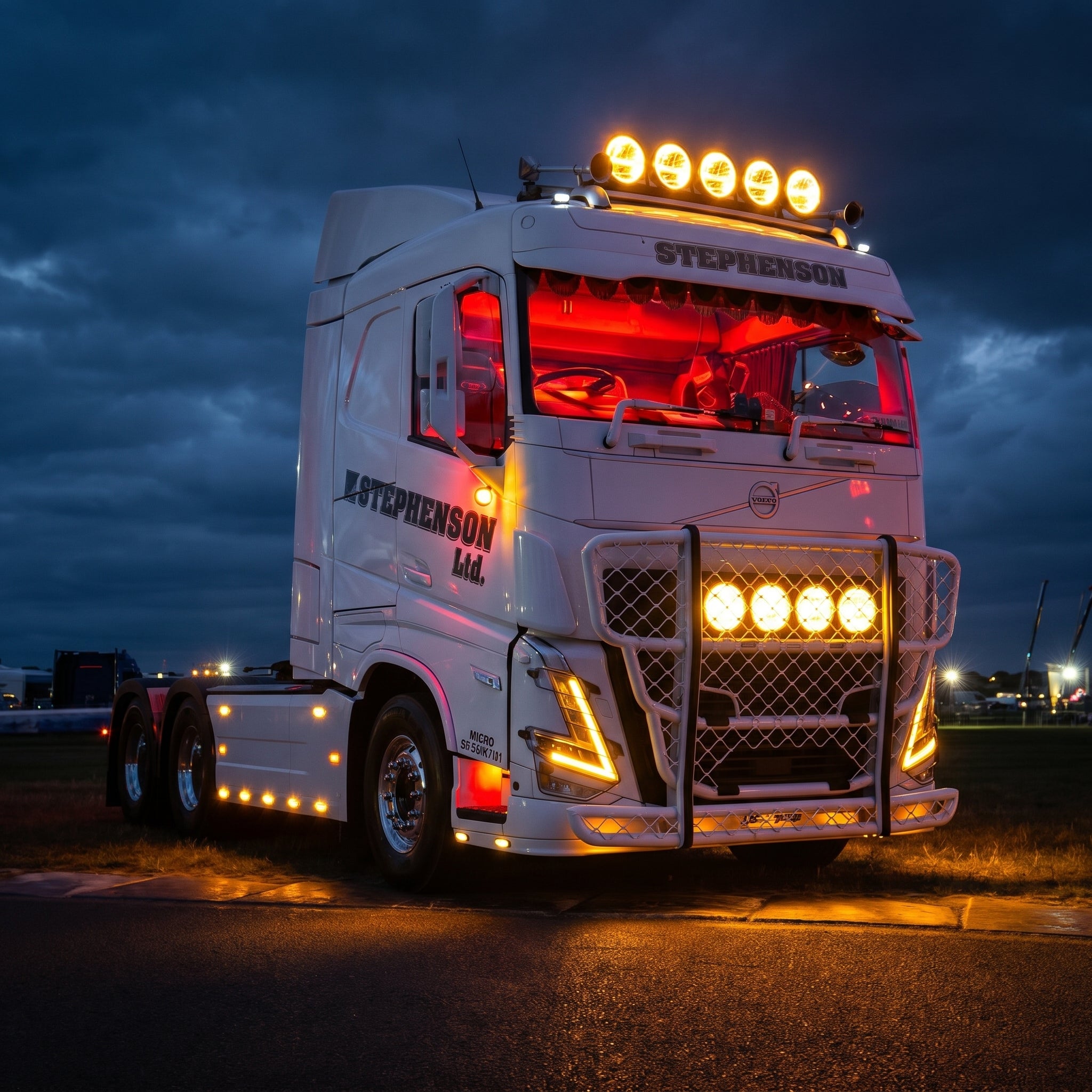 Volvo FH5/FM5/AERO DRL Conversion Kit (Amber) (2021+)