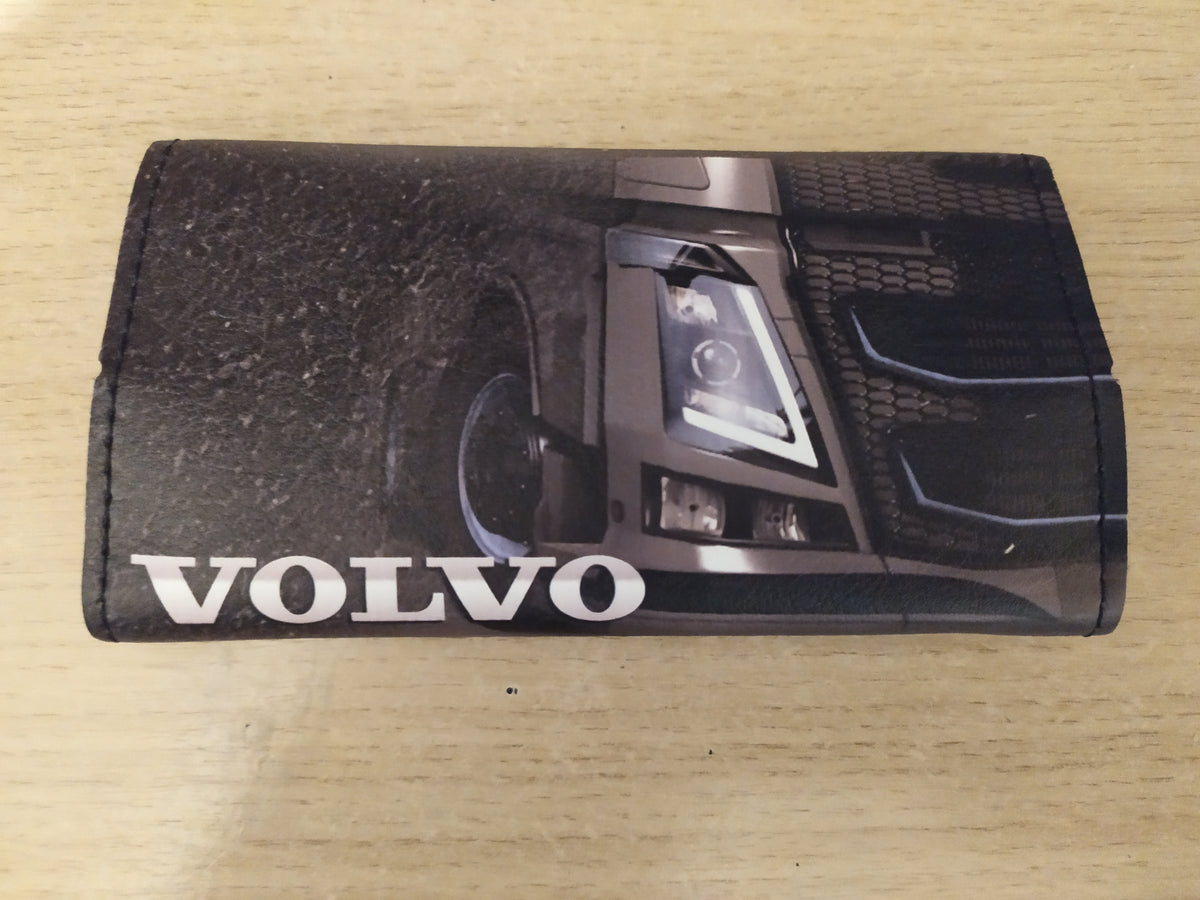 VOLVO Leather Tobacco Case