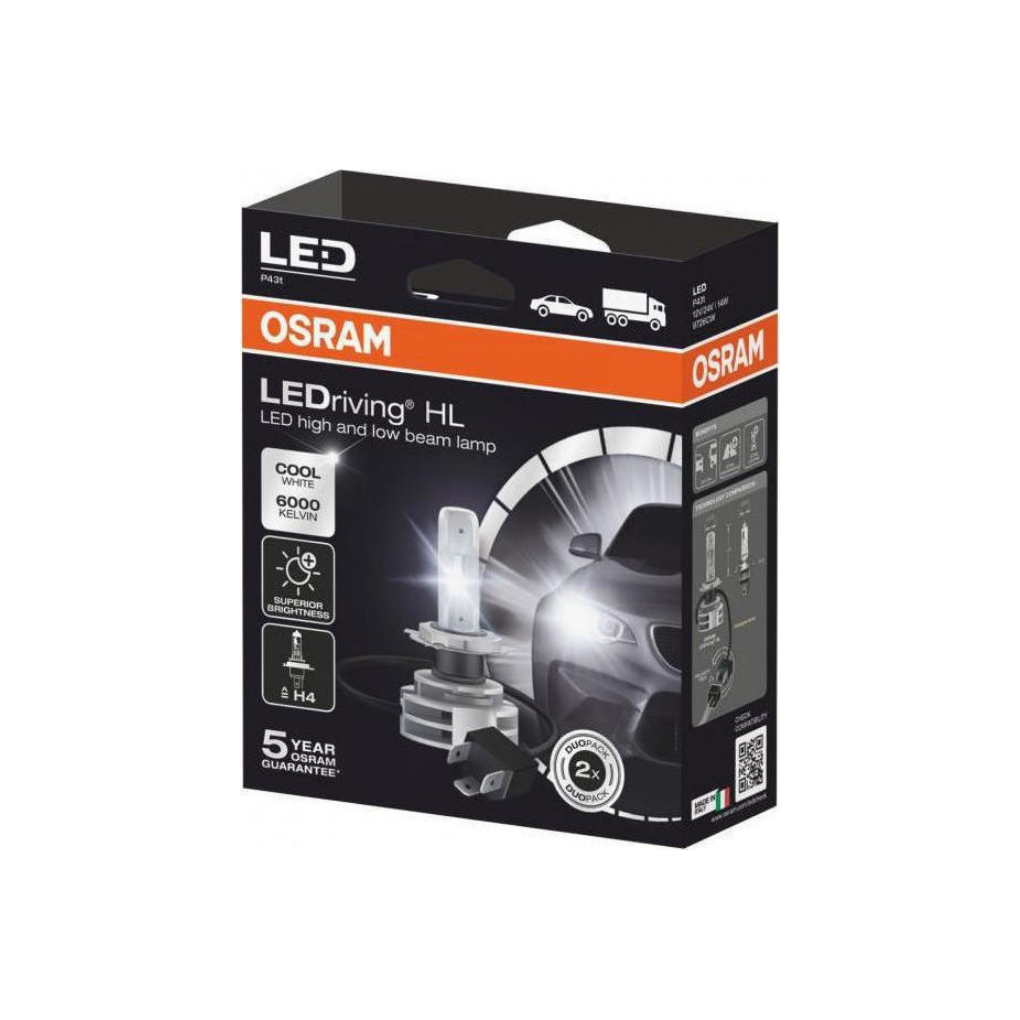 Osram LED H4 12V / 24V - TruckLedDesign