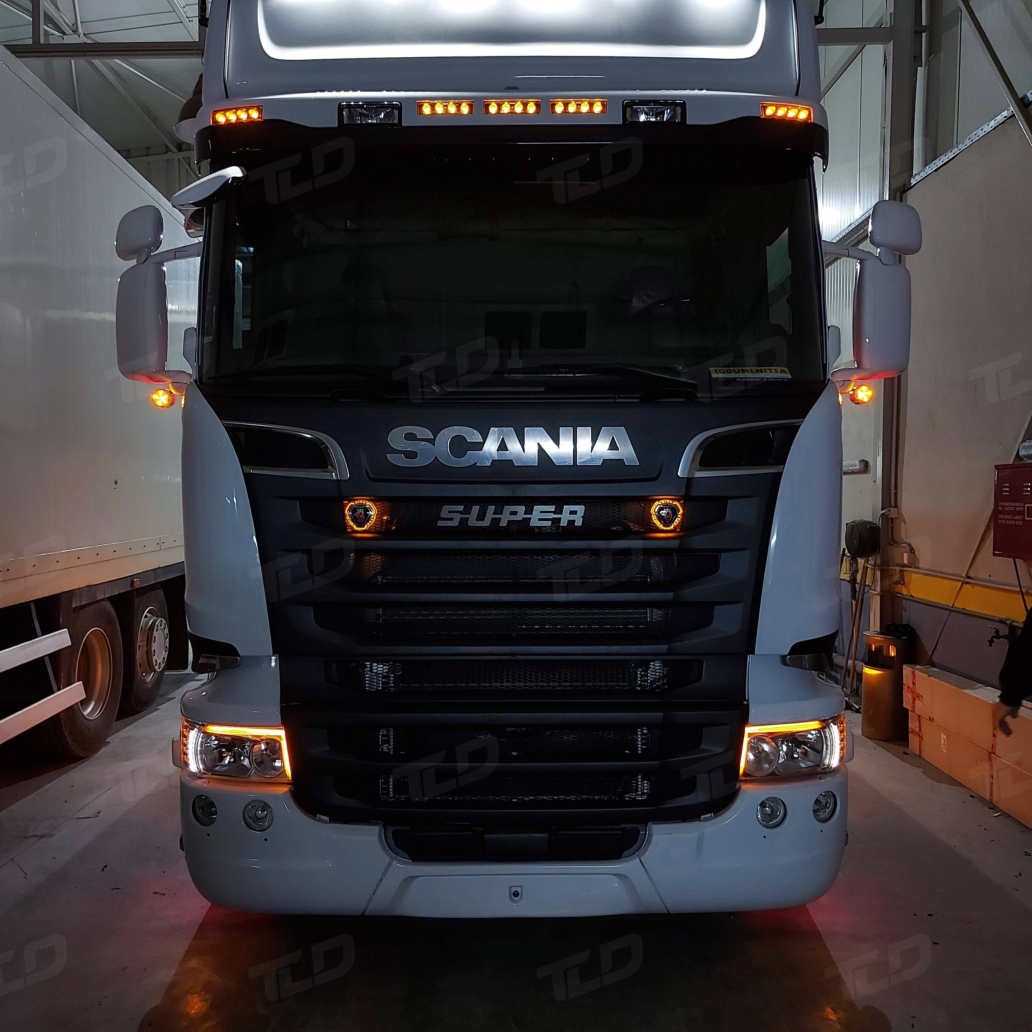 New Generation LED Dynamic Lights suitable for Scania-R / Scania 124/144/164