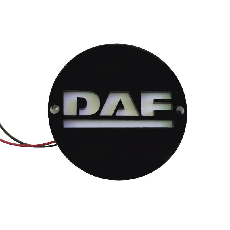 DAF illuminated emblem - TruckLedDesign