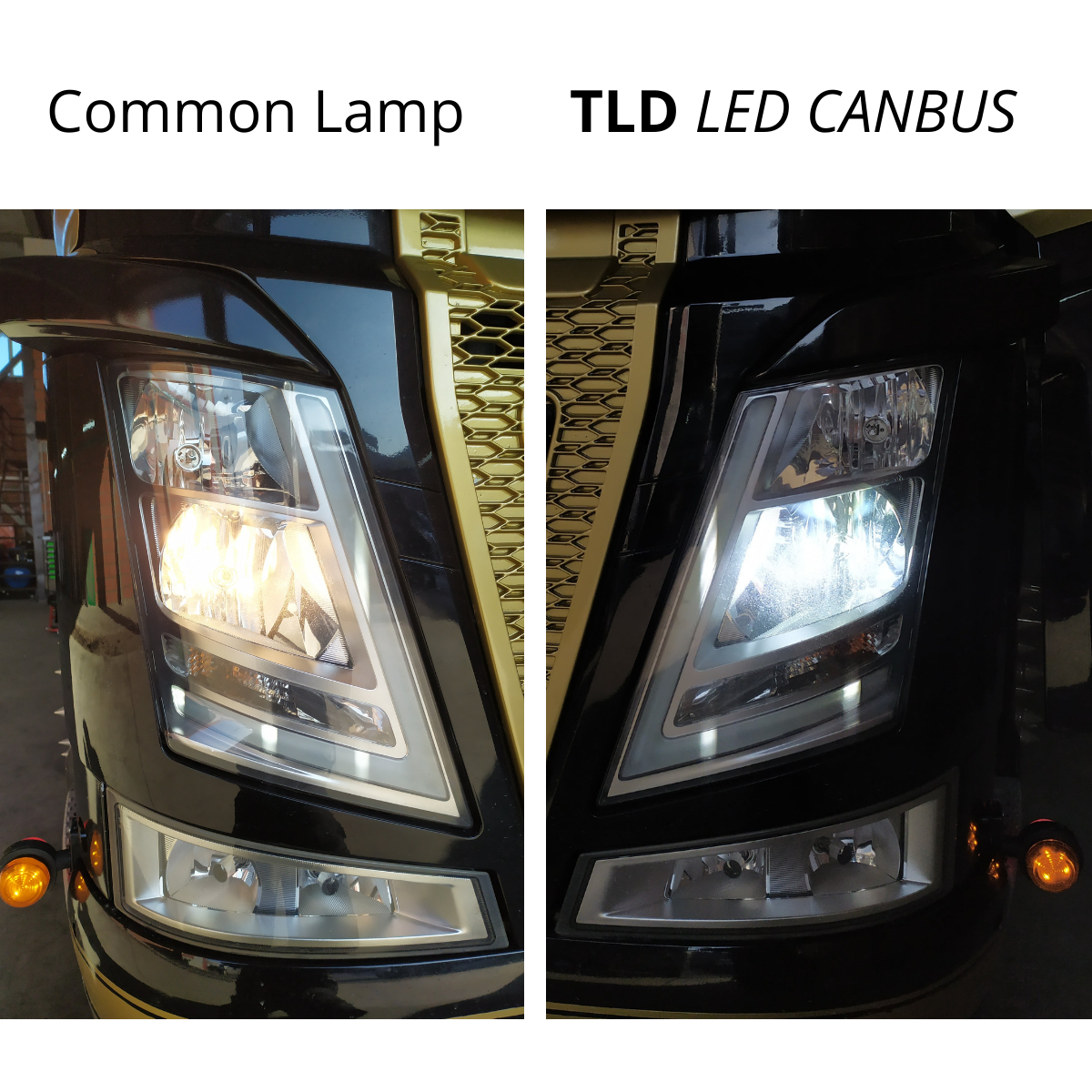 Super Can-bus LED headlight lamps (9V-32V)
