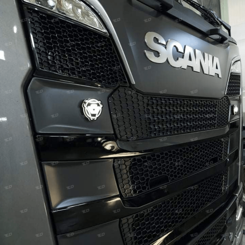3D V8 illuminated Grill badge (8cm)
