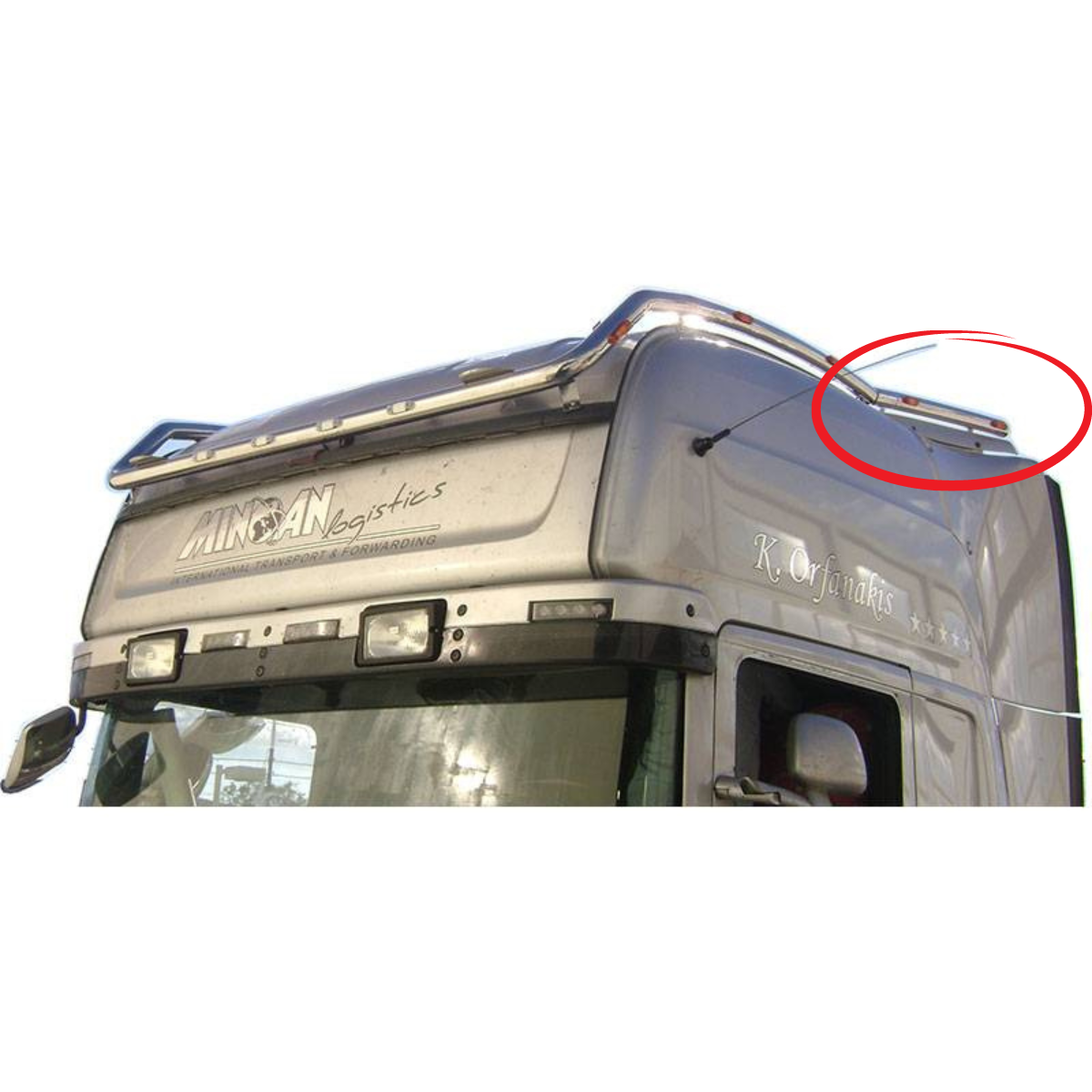 Scania (144/164/R1/R2) roof light bar (Top Line) (Long)