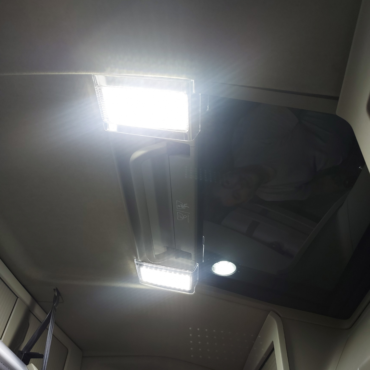 Volvo V4 Dual Colour interior lights