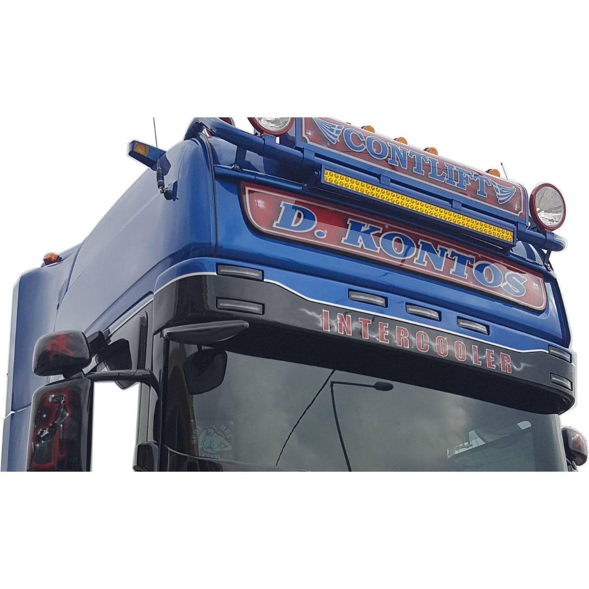 Scania R-Series Sunvisor (Streamline Type Wide) (40cm)