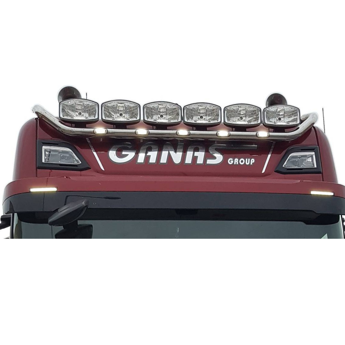 Scania Next-Gen top bar (6 brackets)