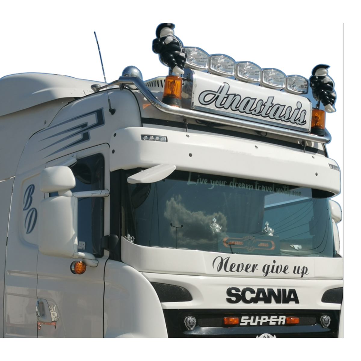 Solarguard Sunvisor Scania R-High line