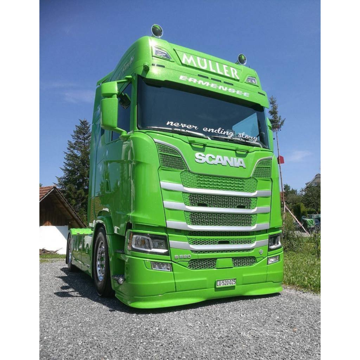 Next Gen Scania Bumper Splitter (Medium)