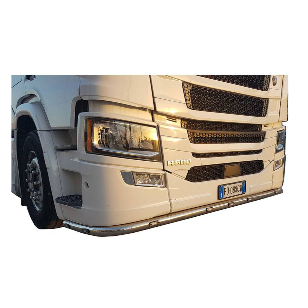 Stainless Steel Straight Bumper Bar | Next-Gen Scania