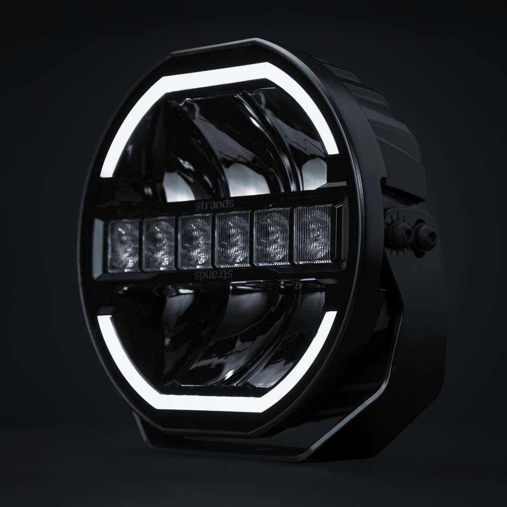 [STRANDS] SIBERIA SKYLORD DRIVING LIGHT 9" BLACK