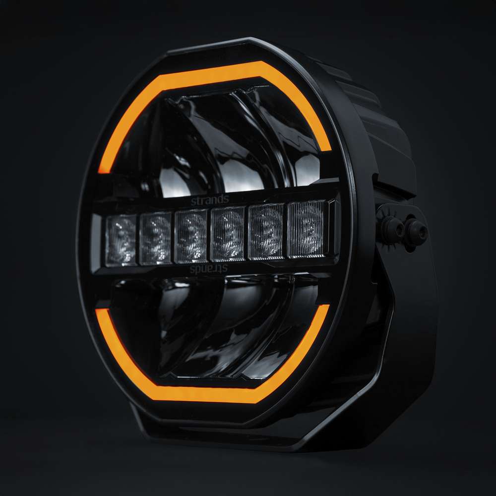 [STRANDS] SIBERIA SKYLORD DRIVING LIGHT 9" BLACK