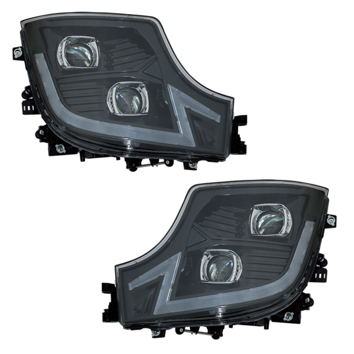 Mercedes MP4 LED Headlights