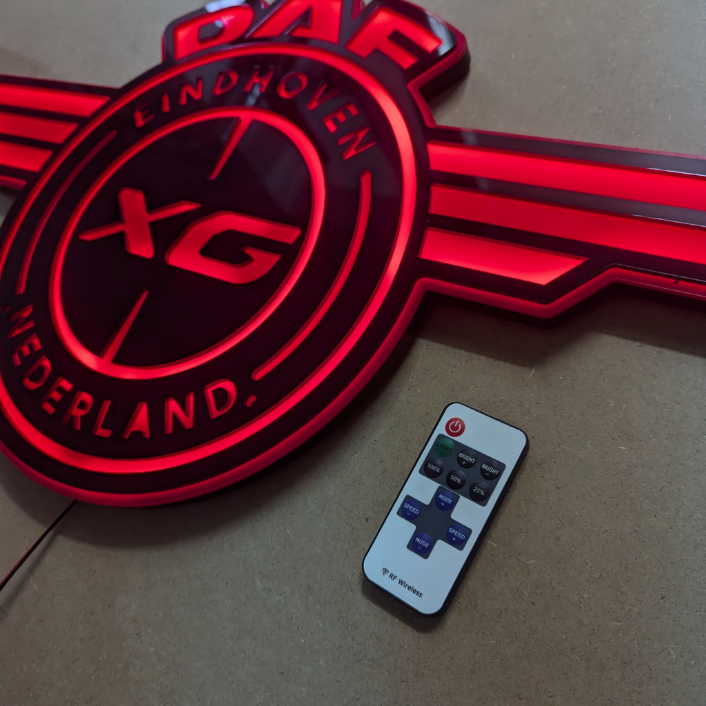 DAF XG Light Board – LED Cabin Sign (84×35 cm)