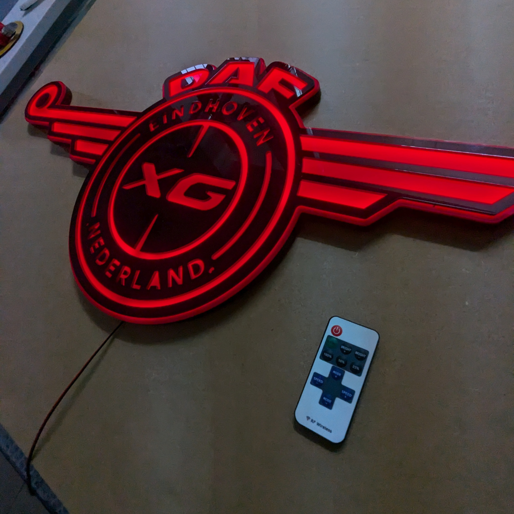 DAF XG Light Board – LED Cabin Sign (84×35 cm)
