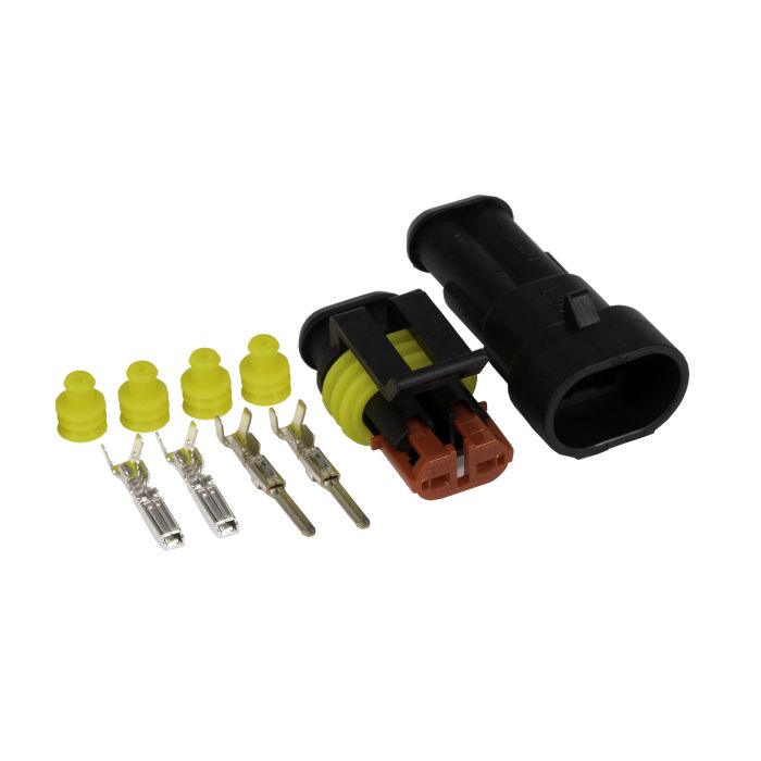 [LEDSON] Superseal Connector 2-Pin Male + Female