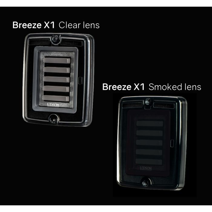 [LEDSON] Breeze X1 rear light (Clear & Smoked)