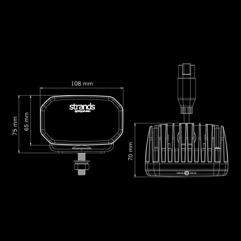 [STRANDS] FOR9T LIGHT POD DRIVING LIGHT 4″