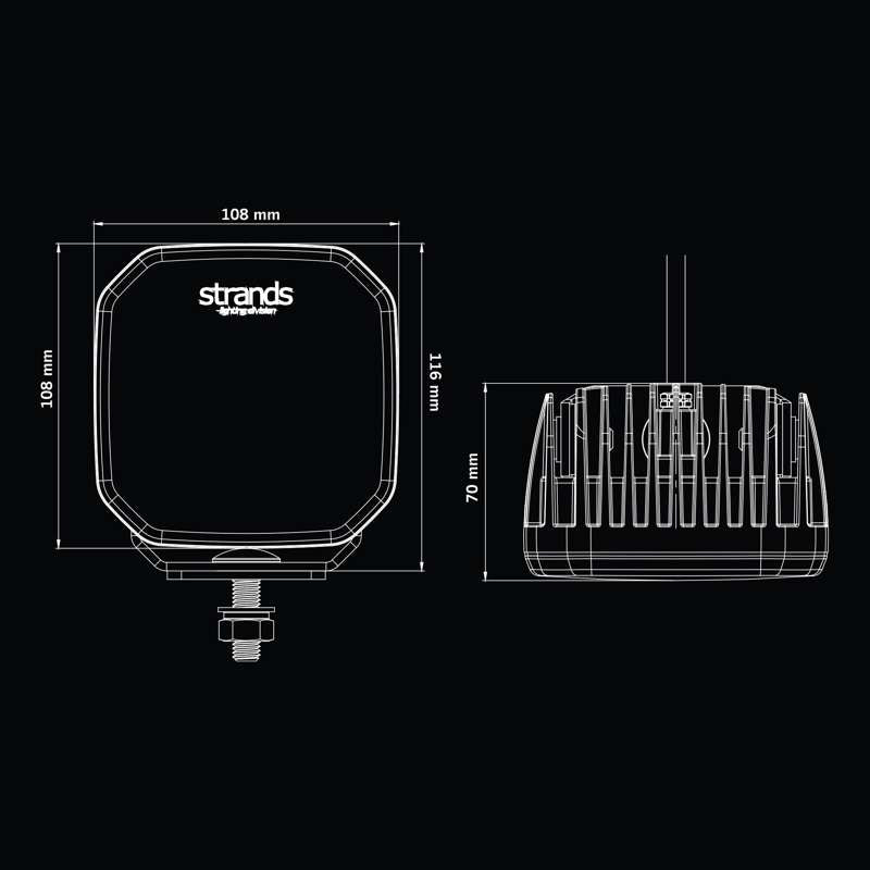 [STRANDS] FOR9T NO-GLARE WORK LIGHT 78W