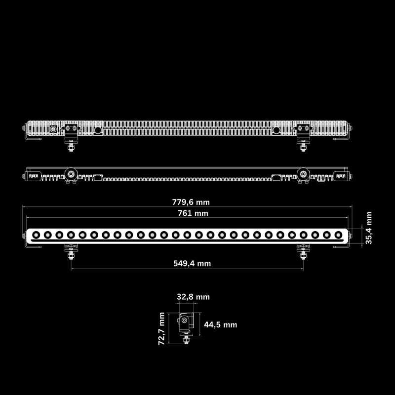 [STRANDS] NUUK D-LINE LED BAR 30″