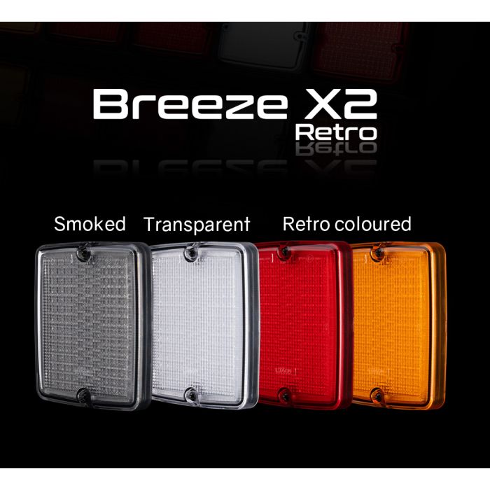 [LEDSON] Breeze X2 Retro tail light with multi function