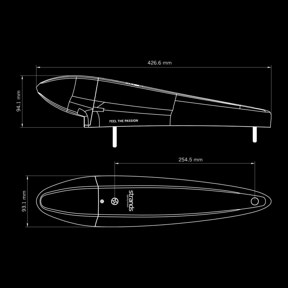 [STRANDS] IZE LED SILVER ARROW TORPEDO LIGHT