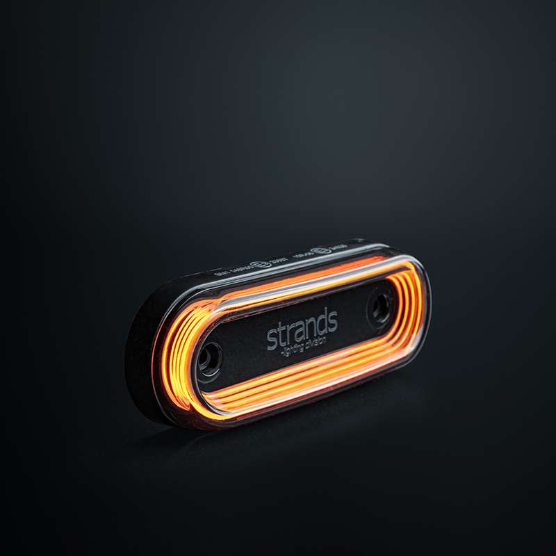 [STRANDS] GRAVITY AMBER SIDE MARKER