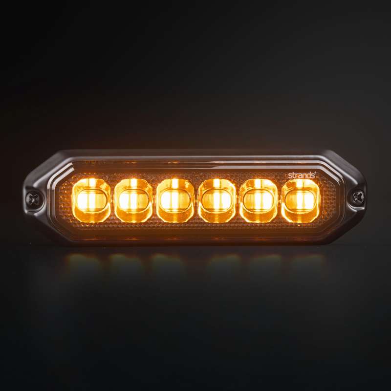 [STRANDS] DARK KNIGHT DUO DIRECTIONAL WARNING LIGHT 6 LED