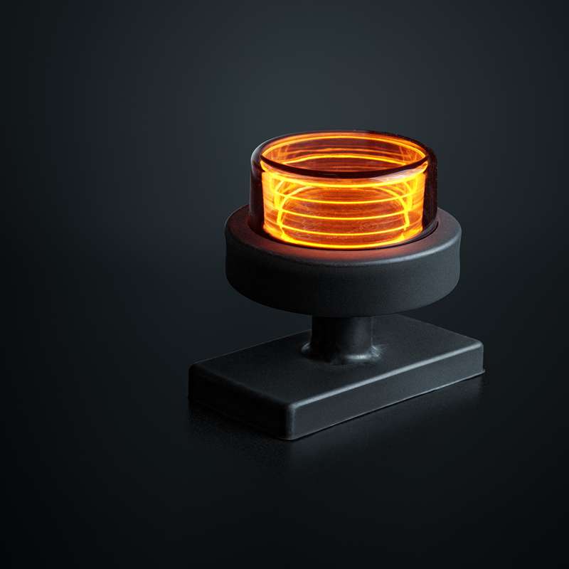 [STRANDS] FOR9T GEO AMBER SIDE MARKER