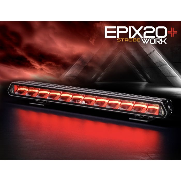[LEDSON] EPIX20+ WORK STROBE LED BAR 20" 180W