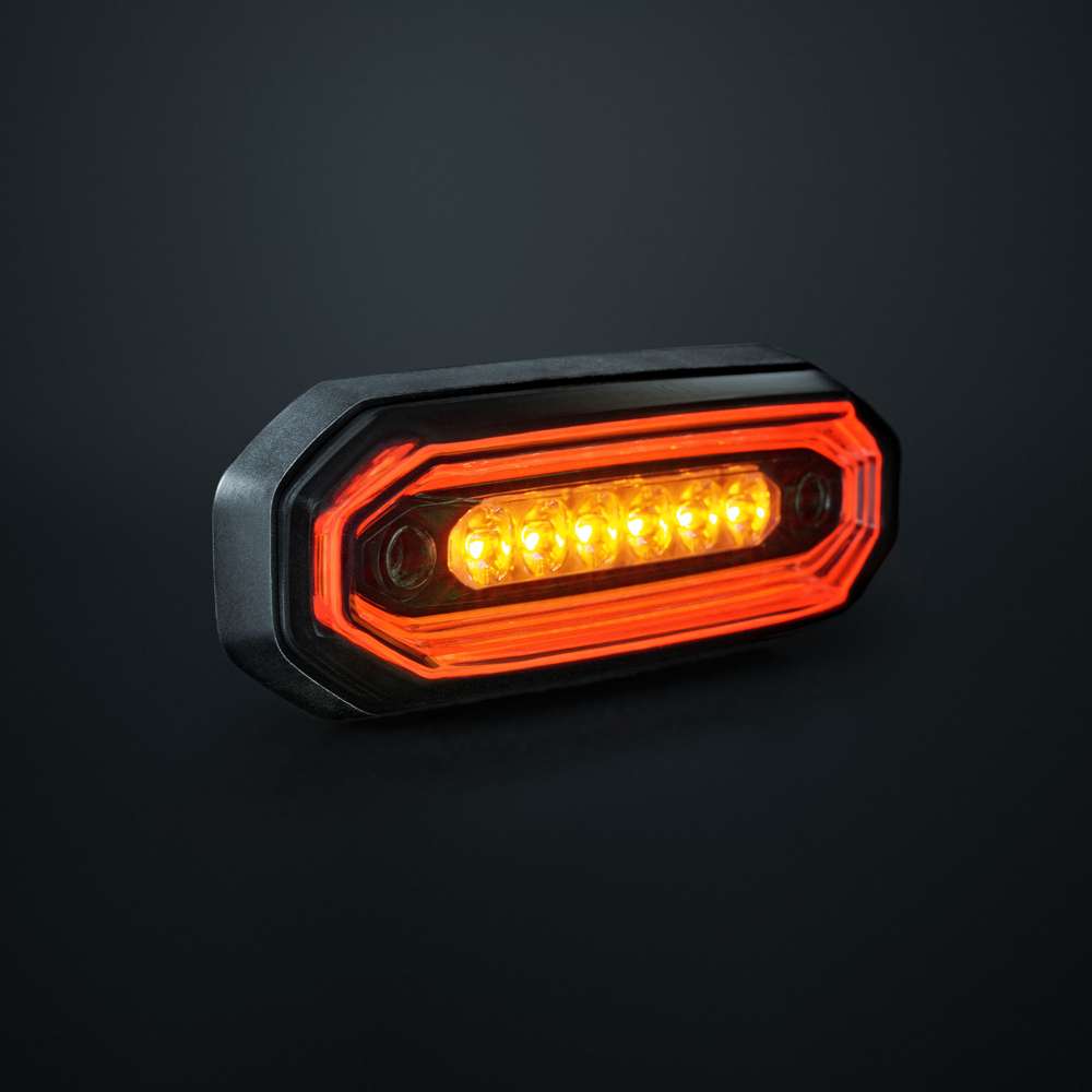 [LEDSON] FOR9T Aura Directional Waning Light 6 LED (RED)
