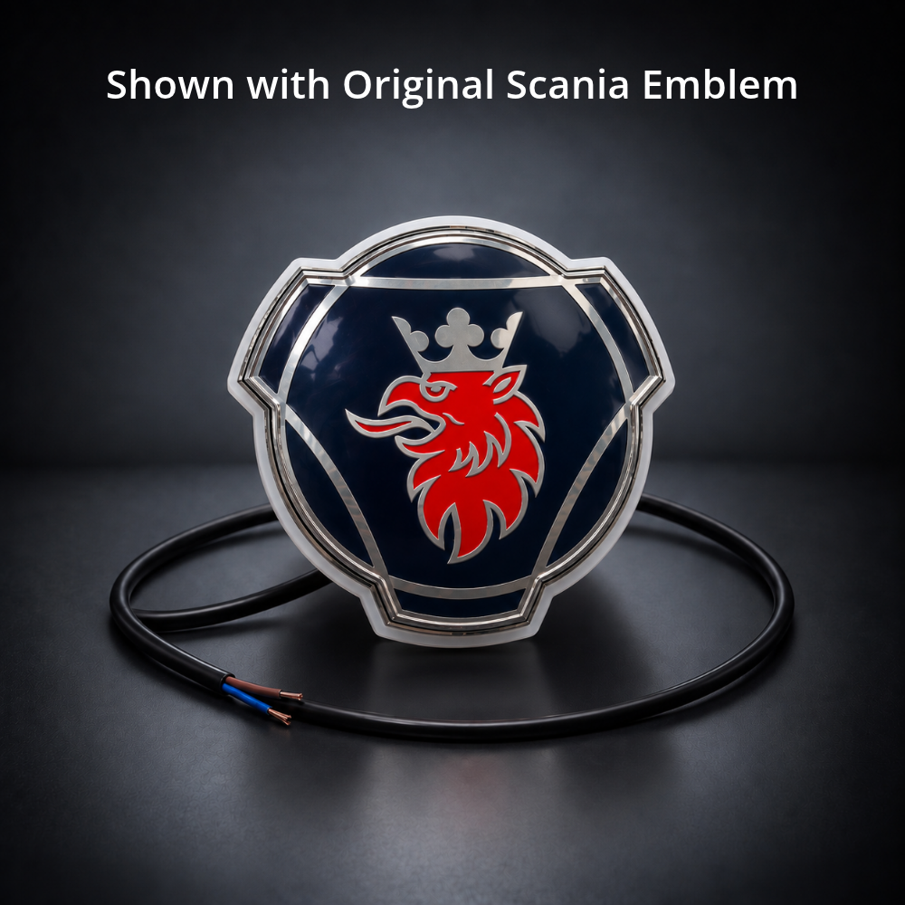 Frosted Lightbase for Original Scania Emblem (8cm)