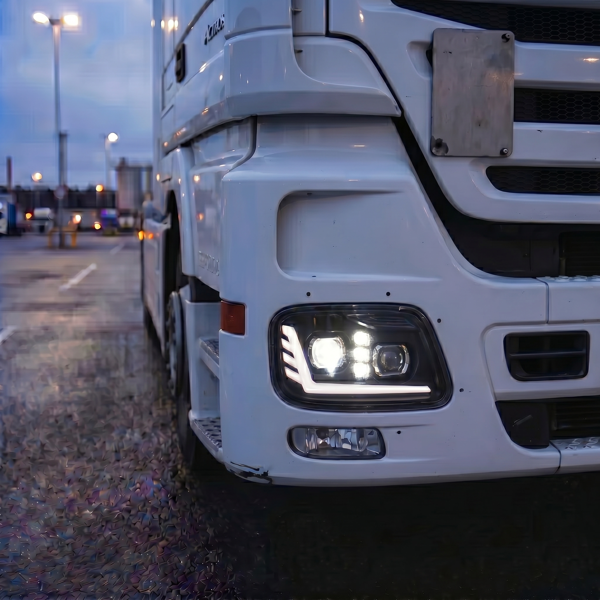 Mercedes MP3 LED Headlights