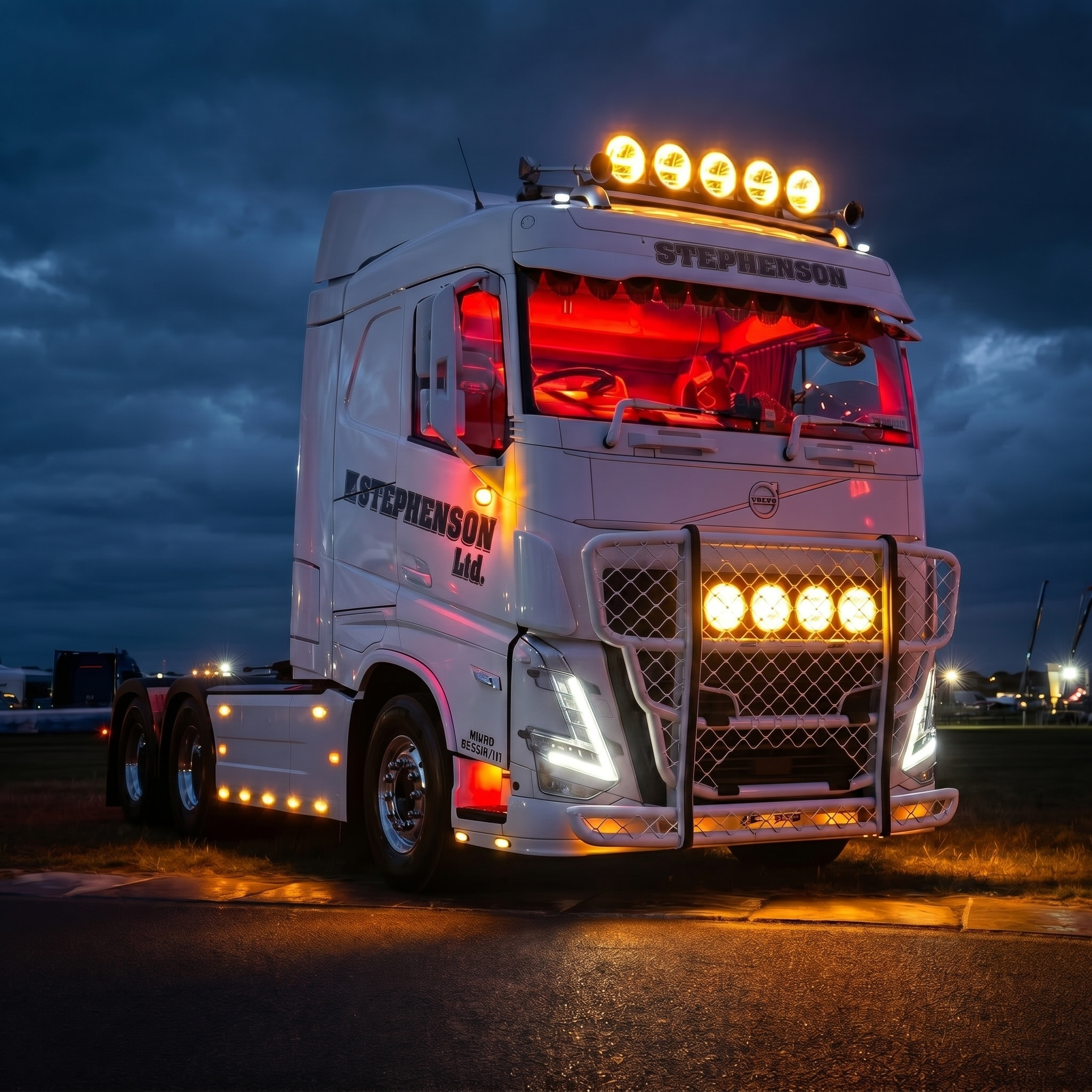 Volvo  FH5/FM5/AERO DRL Conversion Kit (White) (2021+)