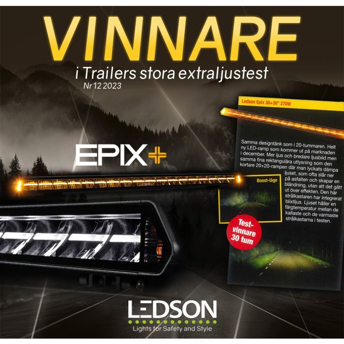 [LEDSON] Epix20+ Prime Strobe LED bar 20" 180W Powerboost
