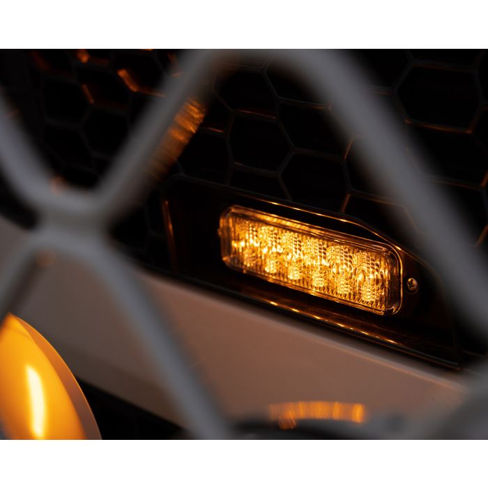 [LEDON] Blixtljus 6 LED Orange R65