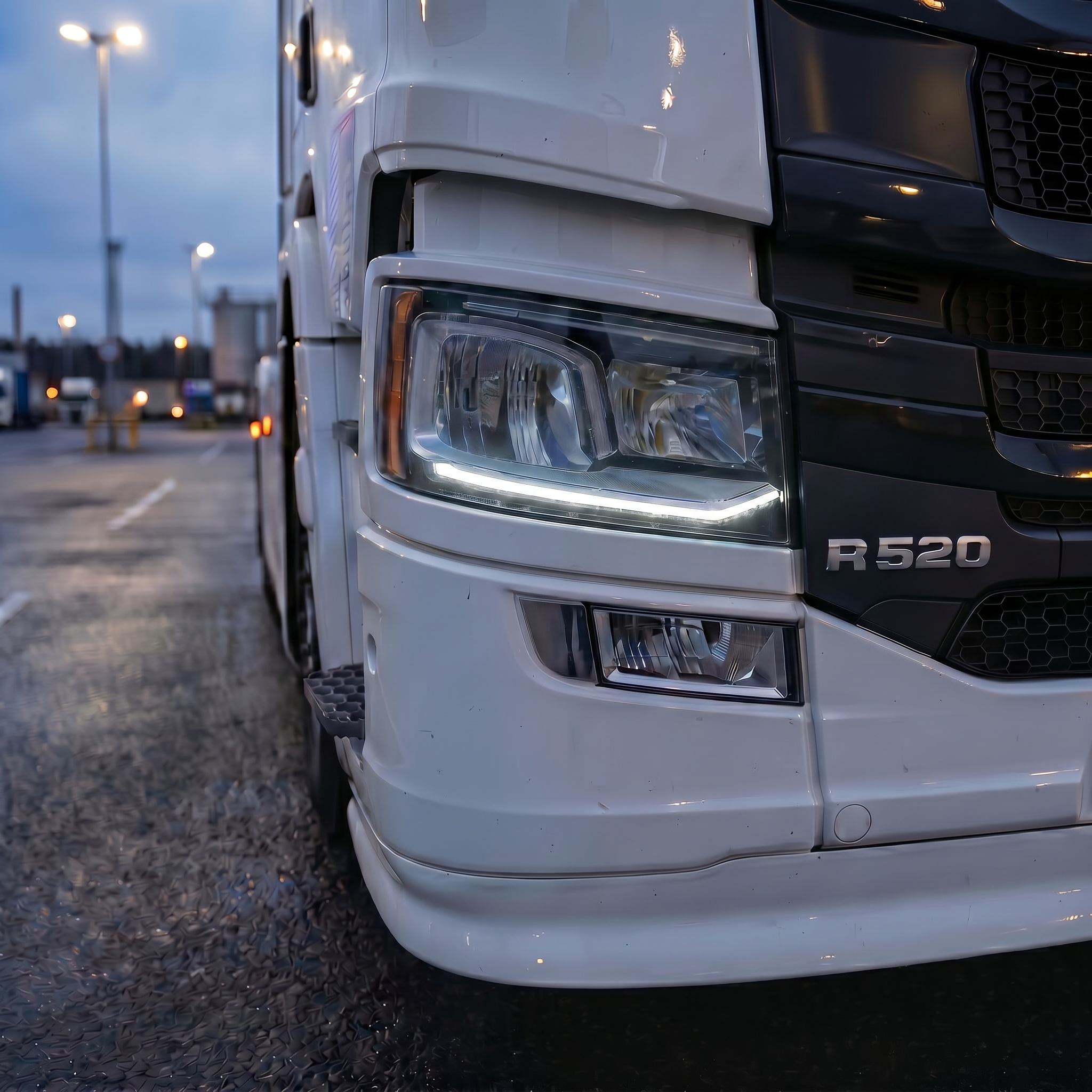 Scania Next-Gen DRL Conversion Kit (White) (2016-2026)