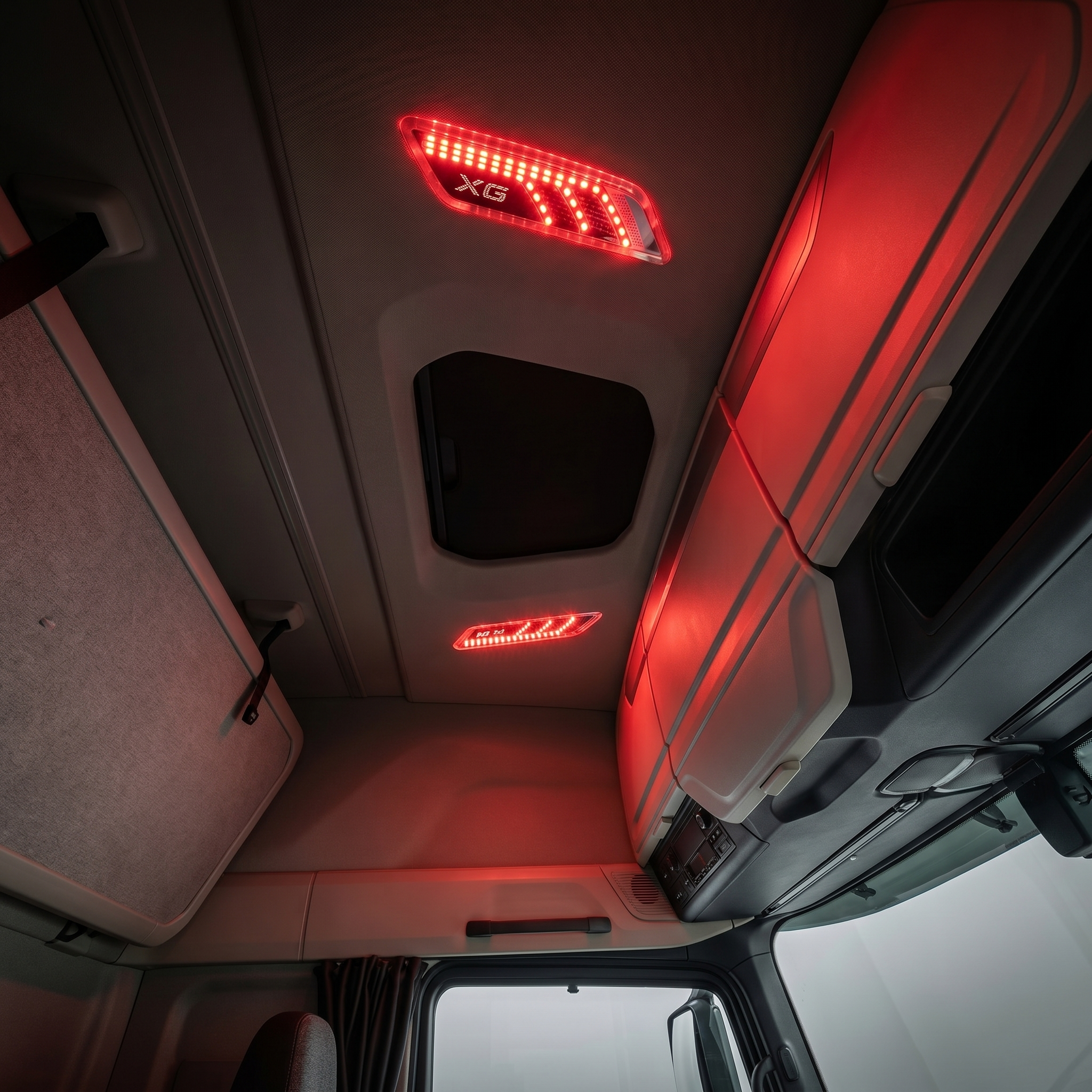 DAF XG/XF Dual Color Interior Lights (2021+)