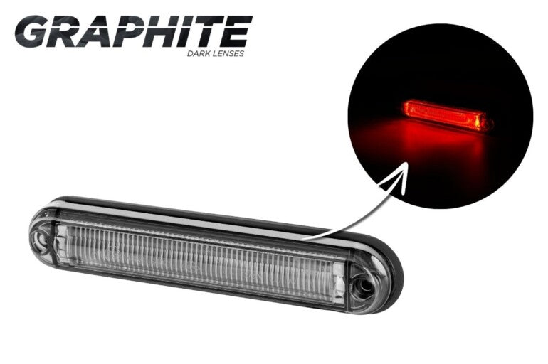 [HORPOL] SLIM Marker lights (GRAPHITE)(Front/Side/Rear)