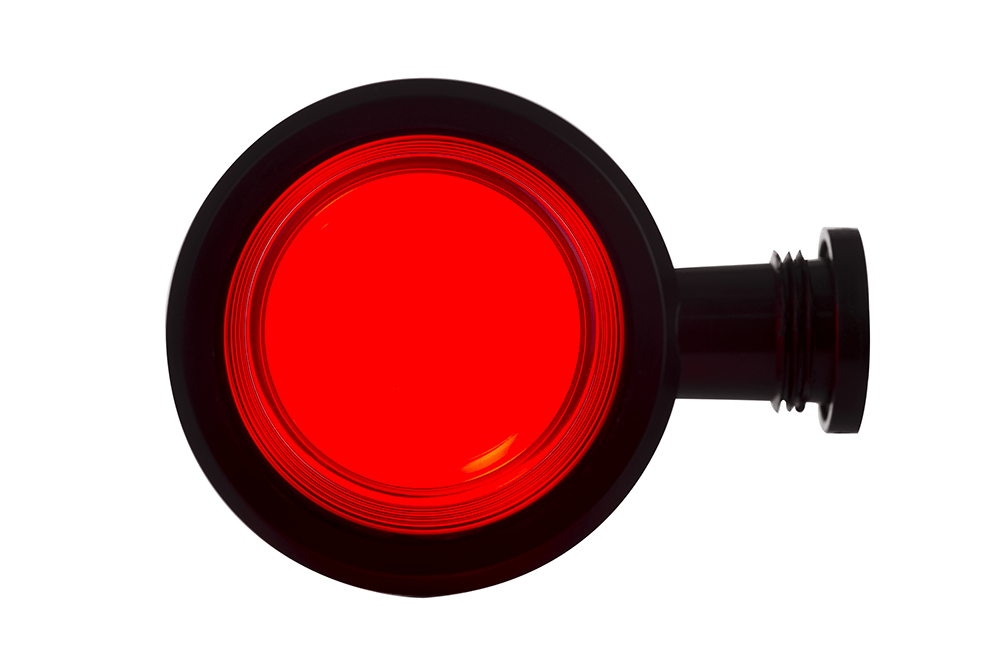 [HORPOL] Ultra Neon Marker Lamp with Detachable Base (White/Red)(Short)