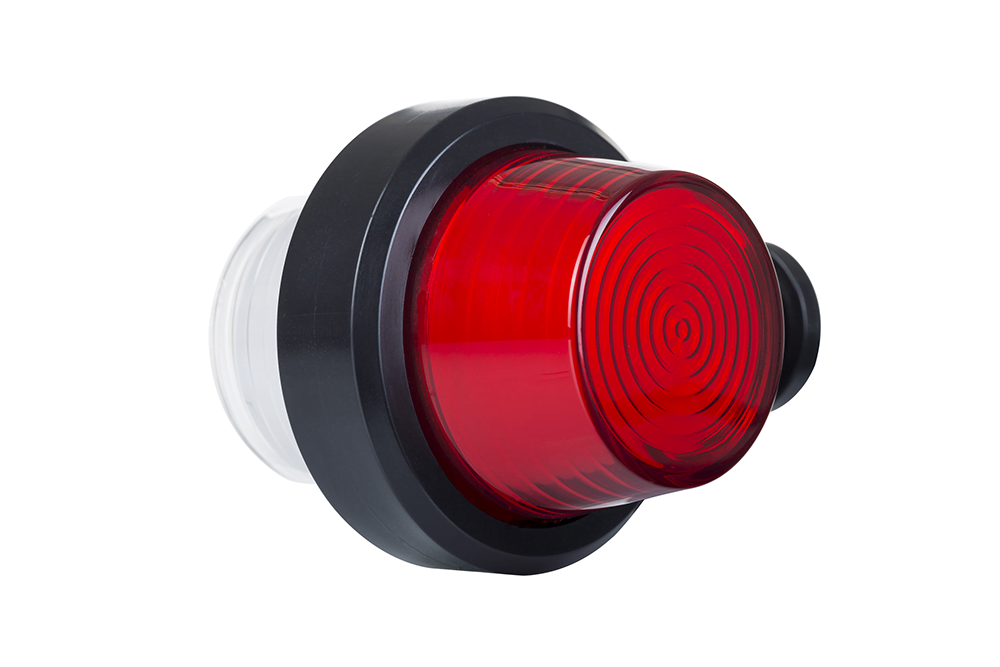[HORPOL] Ultra Neon Marker Lamp with Detachable Base (White/Red)(Short)