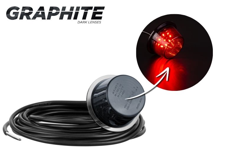 [HORPOL] Red Module for Stalk Marker Light (GRAPHITE)