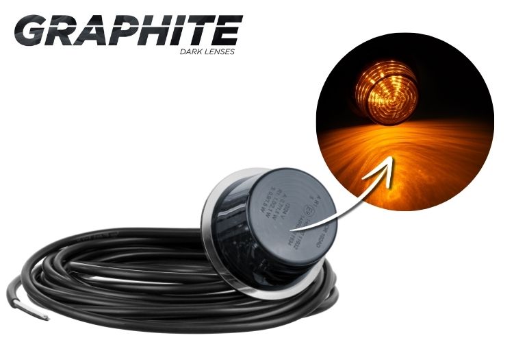[HORPOL] Orange Module for Stalk Marker Light (GRAPHITE)