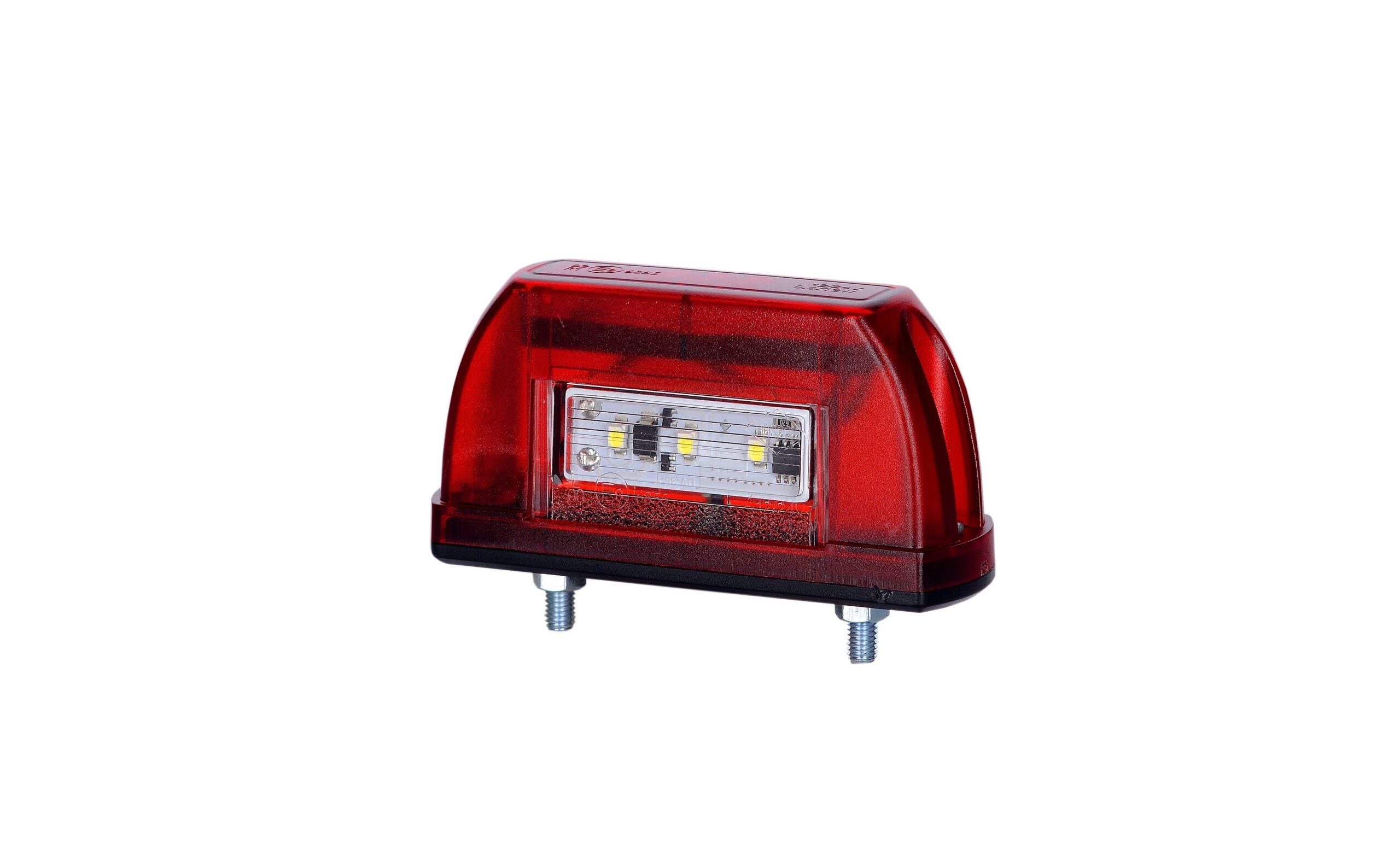 [HORPOL] 5-LED License Plate Lighting (Red Base)