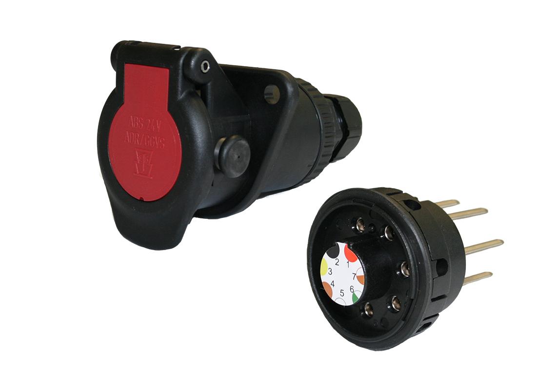 ABS/EBS - Socket ABS/EBS 5/7B ISO 7638
